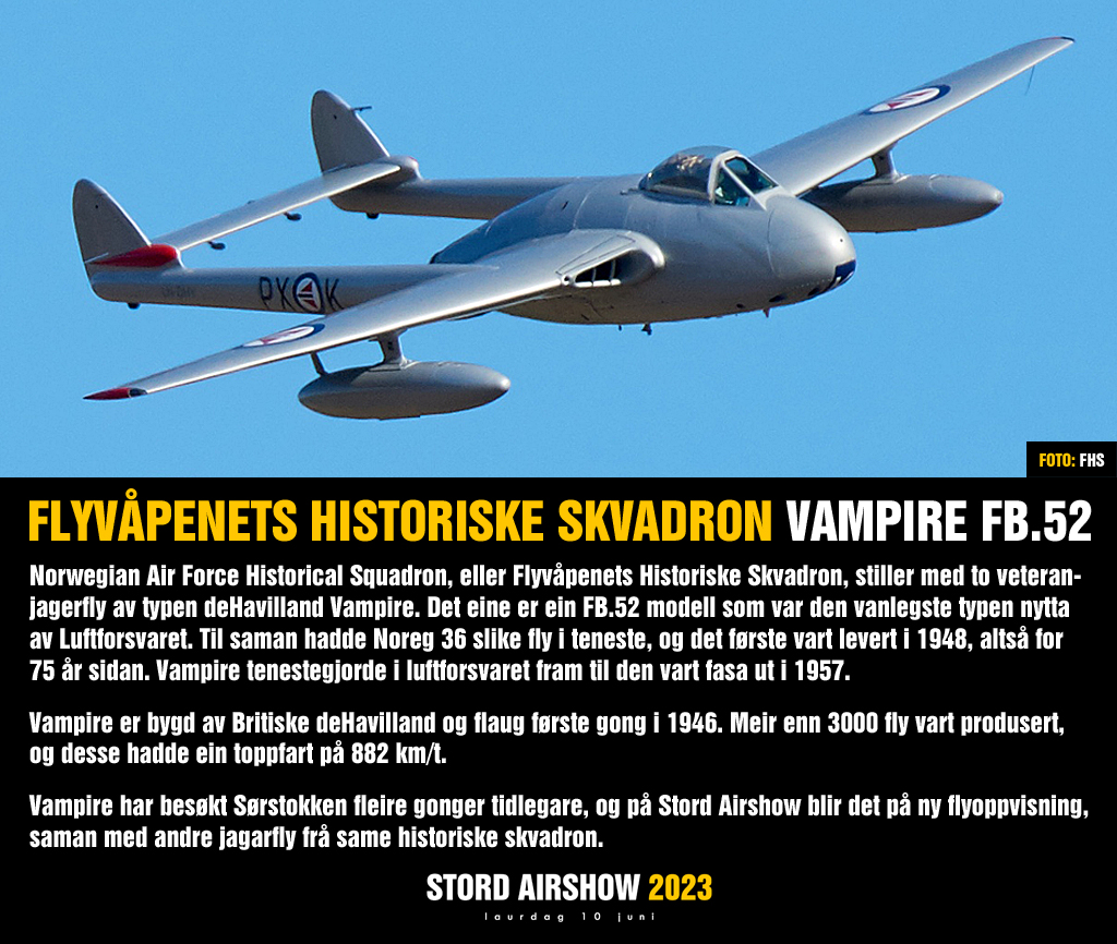 SA23deltagereNAFHS-Vampire FB52 SA23deltagereNAFHS-Vampire FB52