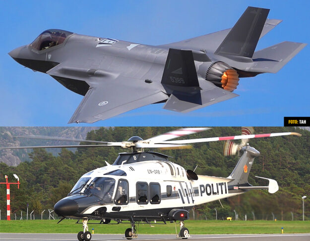 F-35 Politi annonsering nyhende